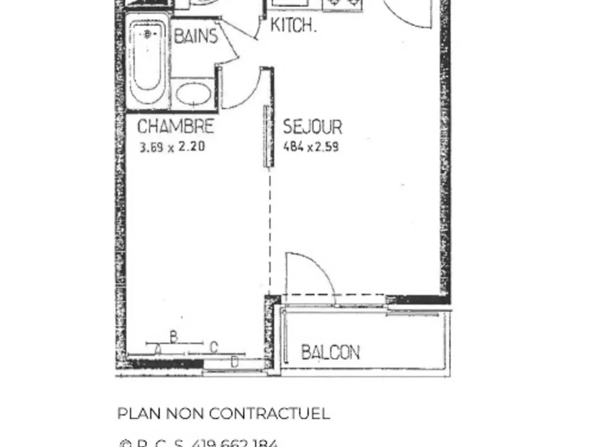 Appart Cosy Avec Balcon Pour 4 Personnes Aux Menuires - Fr-1-452-137 Saint-Martin-de-Belleville 0*,  France